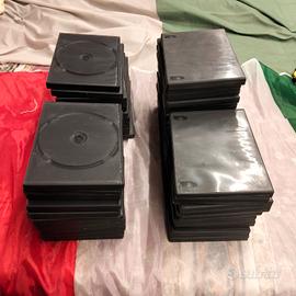 Lotto 47 custodie per dvd