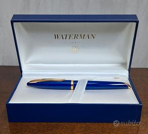 Penna stilografica Waterman con pennino d'oro