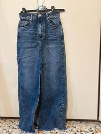 Gonna lunga in denim- XS