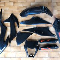 Kit completo plastiche KTM EXC nero usato