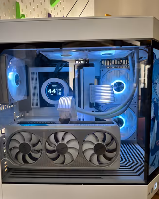 Pc gaming/editing lavoro Hyte-NZXT-5tb- 64gbRam