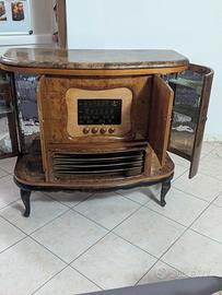 Mobile radio giradischi MAGNADINE SV39 in RADICA