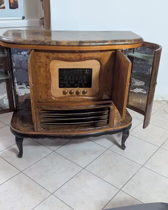 Mobile radio giradischi MAGNADINE SV39 in RADICA