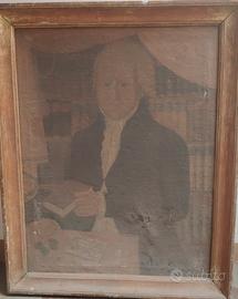 antico dipinto fine 1700