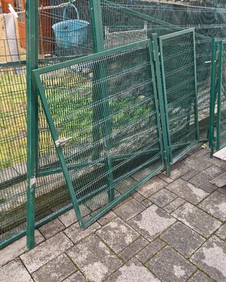 Cancellata in ferro zincato 9mt totali 