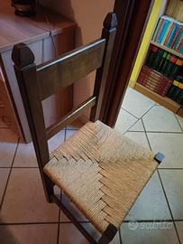 sedie rustiche 