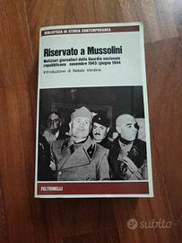 RISERVATO A MUSSOLINI