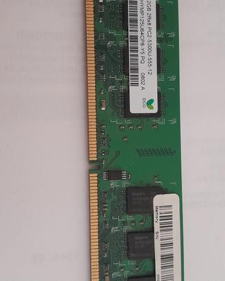 RAM Hynix 2GB DDR2 667MHz PC2-5300U Acer