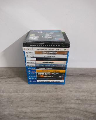 Giochi PS5 e PS4