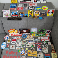 Adesivi 70/80 Magic Mirror e statuine Troll Elfi