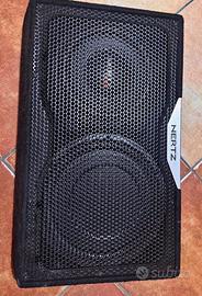 subwoofer slim  hertz doppio 25 ebx f20.5