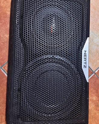 subwoofer slim  hertz doppio 25 ebx f20.5