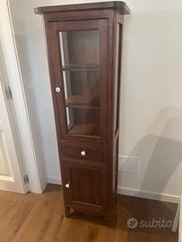 Vetrinetta in legno di ciliegio