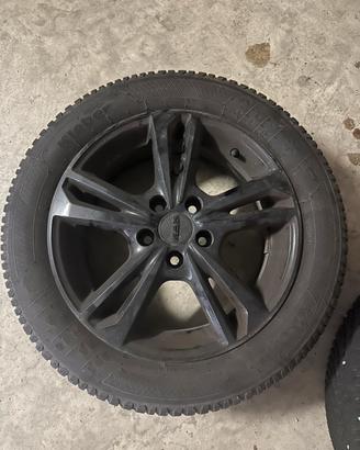 Gomme invernali Kleber 205/55 R16 e cerchi Mak