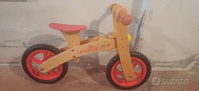 Bicicletta senza pedali Legnoland in legno 