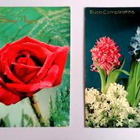 Cartoline d'auguri vintage anni 50, nuove