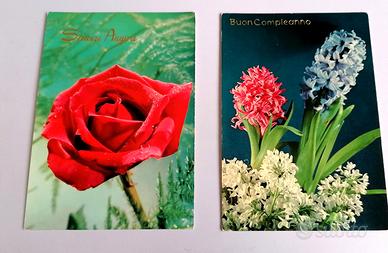Cartoline d'auguri vintage anni 50, nuove