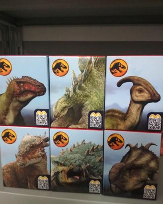 Set 6 PZ Jurassic World Caos Teoria Dinosauri
