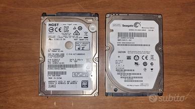 HGST Hdd 1TB + Seagate Hdd 500GB