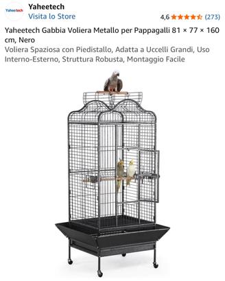 Gabbia per pappagalli