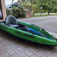 Kayak gonfiabile Intex Challenger K1 forato
