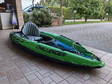 Kayak gonfiabile Intex Challenger K1 forato