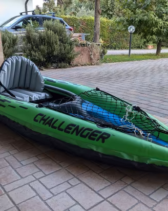 Kayak gonfiabile Intex Challenger K1 forato