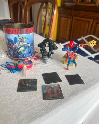 Statuine e calamite spiderman