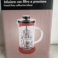 Infusiera con filtro a pressione