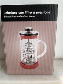 Infusiera con filtro a pressione