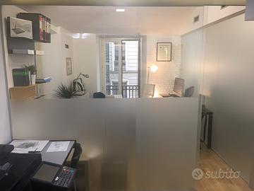 Vetrate divisorie per ufficio