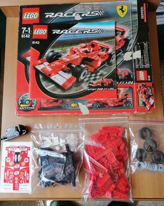 Lego Ferrari 8142 con secondo kit adesivi omaggio