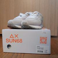 sneaker sun 68 ally gold silver 31 bianco panna