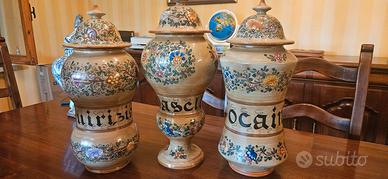 vasi ceramica da farmacia