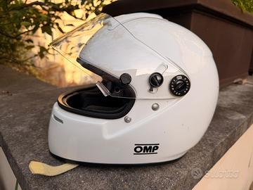 Casco go kart bambino Omp