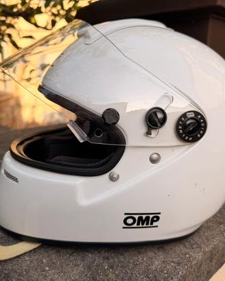 Casco go kart bambino Omp