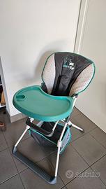 seggiolone bambino pieghevole hauck