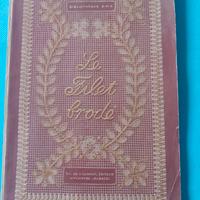 Manuale vintage per il ricamo a filet 