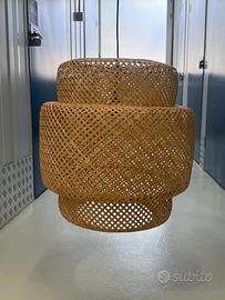 IKEA Sinnerlig Lampada Sospensione Bambù 50 cm