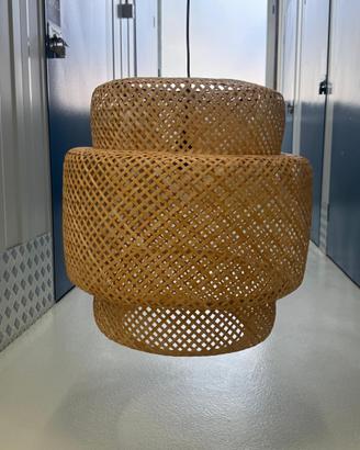 IKEA Sinnerlig Lampada Sospensione Bambù 50 cm
