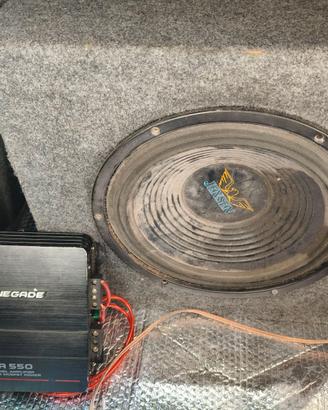 Subwoofer+ amplificatore