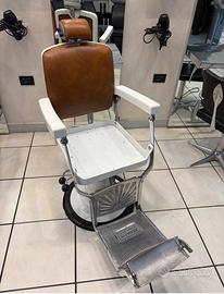 Poltrona barbiere orinale vintage anni 70