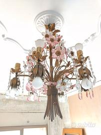 lampadario vintage murano 