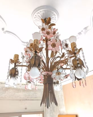 lampadario vintage murano 