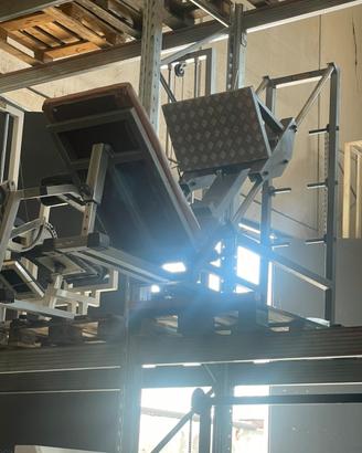 Leg press 45 a carico libero technogym