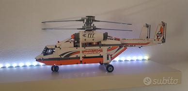 LEGO Technic 42052 – Elicottero da Carico con Moto