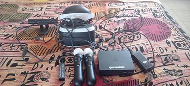 PlayStation VR Modello V2 COMPLETO + 2 Move e Adat