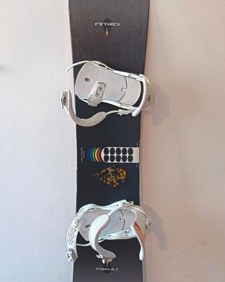 NITRO OPTISYM 153 TAVOLA SNOWBOARD,SACCA,SCARPONI