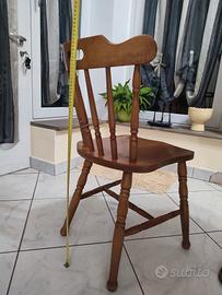  sedie in legno modello  OLD america