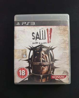 SAW II Flesh & Blood PS3 PAL CIB RARO